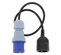 XLPT Presa Camping Maschio CE17, 16Amp, Presa Standard con Messa a Terra