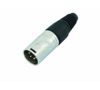 XLR 4p connettore, esterno nichelato, contatti argentati