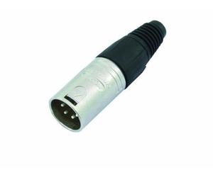 XLR 4p connettore, esterno nichelato, contatti argentati