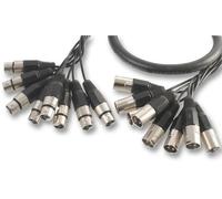 XLR Cablaggi 8Way Spina A Presa 6m, Audio E Cavo Video Gruppo