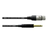 XLR Cavo di collegamento Cordial CCM 7,5 FP [1x Presa XLR - 1x Spina jack da