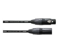 Cordial PEAK CPM 2.5 FM cavo audio 2,5 m XLR (3-pin) Nero