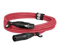 XLR Cavo di collegamento Rode XLR3M-R 3 m Rosso