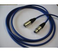 XLR Female > Maschio Low-Noise Cavo Neutrik Spina Blu 0,5 M