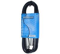 XLR maschio a femmina 3PIN microfono lo-z cavo di estensione 10FT Black