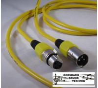 XLR Jack Cavo di Prolunga Femmina Lunghezza 4 Metri Giallo