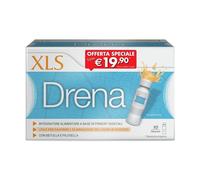 Xls Drena - Integratore alimentare per l'eliminazione dei liquidi in eccesso, 10 flaconcini da 70 ml