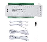 XLSBZ Regolatore di illuminazione per scale a LED con sensore di movimento, 28 livelli, controllo illuminazione per scale, regolatore di illuminazione per scale a LED