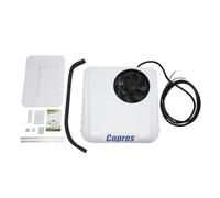 Xlsdlvcnxz Condizionatore d'aria per camion da 24 V per carrelli elevatori, gru, escavatori e camion di grandi dimensioni, raffreddamento potente con prese d'aria regolabili per una facile