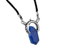 XLTEAM Collana Casual Ciondolo DmC Devil May Cry 5 Dante Ciondolo Collana Rosso Blu Gemma Cosplay Collane Lunga Corda Catena Regali Vintage per Gli Uomini Gioielli del Partito Regalo di Compleanno