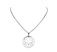 XLTEAM Collana Ciondolo Lucifero Sigillo Collana Reale Per Gli Uomini E Le Donne Belial Satana Sigillo glamour Collana Chiave Lazer Baphomet Gioielli Del Partito Regali