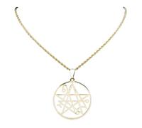 XLTEAM Collana Ciondolo Necronomicon H P Lovecraft Miskatonic Segno Anziano Azathoth Chiamata Di Cthulhu Collana Uomini Collane Gioielli Gioielli Compleanno Regali