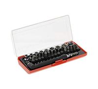 XLTECH 233422 Valigetta Utensili Inserti - Cassetta 26 Pezzi Punte e bussole