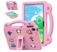 XLTTONG Custodia per Lenovo Tab 10,1 pollici TB311FU, custodia antiurto in EVA per bambini per Lenovo Tab K10 Gen 2 2025, con maniglia di supporto (rosa)