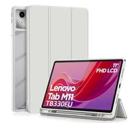 XLTTONG Custodia per Lenovo Tab M11 2024 11 Pollici, Cover con Portapenna per Lenovo Tab M11 Case Auto Sonno/Veglia,Grigio