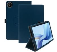 XLTTONG Custodia per tablet Doogee Tab A9 da 10,1 pollici, supporto multi-angolo con cinturino da polso, custodia per Doogee Tab A9 Pro da 10,1 pollici (blu scuro)