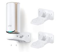 XLTTYWL Orbi - Kit di montaggio a parete WiFi 7, staffa di montaggio Orbit 7, ottimizza lo spazio, compatibile con sistemi Mesh Orbi Wi-Fi 7 e tutti i router Net Gear Nighthawk Wi Fi 7 (RBEWMB-10000S