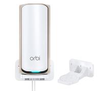 XLTTYWL Orbi WiFi 7 Supporto da parete in ABS per un uso ottimale dello spazio, compatibile con router Orbi 360/370/870/970 e Allen Netgear Nighthawk WiFi 7 (bianco, 1 confezione)