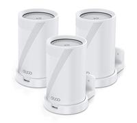 XLTTYWL® Supporto da Parete per TP-Link Deco WiFi 7 & 6E (3 Pezzi) | Per Deco BE63/BE65/BE67/BE68/BE10000/BE11000/BE9300/BE14000, ABS+PC durevole, Design sicuro per casa/ufficio. Nasconde i cavi