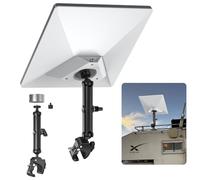 XLTTYWL® Supporto per Treppiede e Palo per Starlink Mini& Mini X (15-40mm) | Per Mini/Mini X, Filettatura 1/4" & 3/8",15-40mm, Alluminio CNC, Montaggio Senza Attrezzi, Ideale Camper, Fuoristrada & Barca