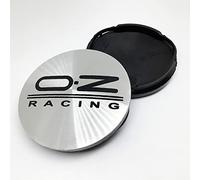 XLUCBS 4 Pezzi Auto Coprimozzi Tappi Lega Alluminio, per 55mm M582 OZ Decorativo Emblema Coprimozzo Accessori