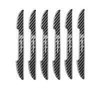 XLUMIO 4PCS Paracolpi per Portiere per Auto per Alfa Romeo Giulia Stelvio Giulietta Spider Mito 147 156 159 166 GT, Strisce anticollisione AntiGraffio e anticollisione Parti,A