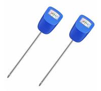XLUX Misuratore di umidità del suolo per piante, misuratore di umidità del suolo, monitor dell'acqua per giardinaggio, agricoltura, casa, piante da interno ed esterno, blu, confezione da 2