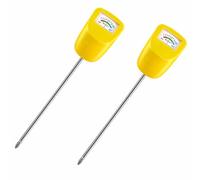 XLUX Misuratore di umidità del Suolo per Piante, misuratore di umidità del Suolo, Monitor dell'Acqua per Giardinaggio, Agricoltura, casa, Piante Interne ed Esterne, Fiore, Confezione da 2
