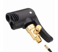 xlwen Connettore per Valvola Pneumatica, Connettore Valvola Pneumatica Universale, Mandrino per Pneumatici per Auto, Valvola del Pneumatico Connettore per Gonfiatore Pompa, Auto, Bicicletta, Moto