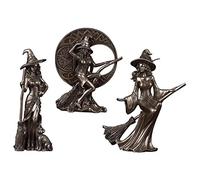 XLWLLNJ 3 Statuette Streghe, Sculture di Maghi, Statue Da Tavolo