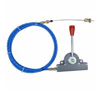 XLWLLNJ Boat Throttle Controller Comando Gas Fuoribordo Leva Comando Barca Cavo Acceleratore Comando Marino Meccanismo Autobloccante Sostituzione Diretta Adatto per Crociere Uso Quotidiano, 12M