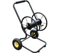XLWLLNJ Carrello Avvolgitubo da Giardino Carrello Avvolgitubo Bobina Supporto con Ruote Pneumatico Pieno Scorrimento su E Terreno Irregolare Collegamenti