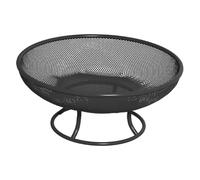 XLWLLNJ Cestino Portafrutta con Base, Vassoio Da Portata, Regalo per La Famiglia, Piatto con Base, Portaverdure per Il Tavolo D'ingresso, Sala Snack, Nero