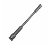 XLWLLNJ Chiave a Cricchetto Pneumatica Chiave a Bussola a Impatto Extra Lunga Strumento Professionale Acciaio Cromo Vanadio Trattato a Specchio Compatibile, 10mm X 128mm
