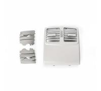 XLWLLNJ Cornice Bocchetta Posteriore Auto W212 2009-2015 + Pannello Ventilazione Retro + Griglia Copertura Uscite PC Resistente Compatibilità Originale, Grigio Alpaca, size to 3