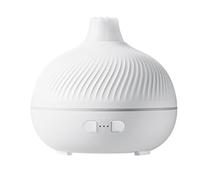 XLWLLNJ Diffusore di Aromi Umidificatore Portatile Nebulizzatore Purificatore Lampada Atmosfera Olio Essenziale Timer Adatto per Casa Scrivania Regali, Bocca Del Vulcano Bianco