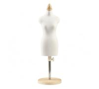 XLWLLNJ Manichino da Sarto Manichino da Cucito Insegnamento Modello Busto Donna per Prove di Cucitura E Sagomatura Superficie Pulita Asta in Metallo Base in