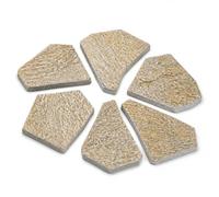 XLWLLNJ Pietra Irregolare per Sentieri Esterni Placca Naturale Resistente Superficie Grezza Forma Unica Posizionamento Manuale Adatta a Ambienti Residenziali Terrazze Camminamenti Parchi