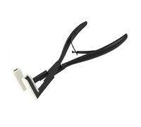 XLWLLNJ Pinza per Extension Capelli a Becco Sottile per Fissaggio Sicuro E Gestione Ciocche Meccanismo a Molla Sensibile E Presa Pulita Acciaio Inox 3cr13