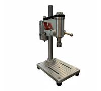 XLWLLNJ Precisione Trapano da Banco Macchina Mini Trapano da Banco Vise con Guide Trasversali Funzione di Foratura Strumento Officina in Acciaio Adatto per, Er11 Chuck