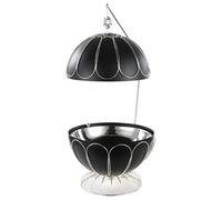 XLWLLNJ Riscaldatore Sferico Buffet Scaldavivande Chafing Dish Pentola Buffet Riscalda Vivande con Ciotola a Cupola Riflettente in Acciaio Inox Capacità 8L Adatto per Eventi Self Service Ristorazione
