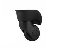 XLWLLNJ Ruota Sostitutiva per Trolley con Struttura Compatta E Profilo Arrotondato in Materiale Robusto per Scorrimento Silenzioso Adatta a Bagagli con a Ruote, Nero