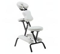 XLWLLNJ Sedia Massaggio Pieghevole Poltrona Professionale Sedia Trattamento Sedia Terapia con Struttura Pieghevole Salvaspazio E Seduta Confortevole Adatta, 1-10 Unità, Bianco