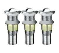 XLWLLNJ Set di 3 Accessori di Ricambio per Scarico Del Lavandino Del Bagno, Lunghi 5,1 Pollici, Resistenti E con Guarnizione in Silicone, Style D