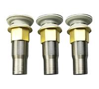 XLWLLNJ Set di 3 Accessori di Ricambio per Scarico Del Lavandino Del Bagno, Lunghi 5,1 Pollici, Resistenti E con Guarnizione in Silicone, Style B