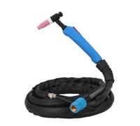 XLWLLNJ Torcia di Precisione Guaina Protettiva, Ergonomica, Torcia con Raffreddamento a Gas, per Officina, Saldatori, 5M, Wp17
