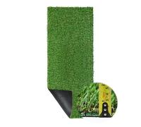 XLX TURF Tappeto in erba artificiale, 1,2 m x 3,4 m, altezza del pelo 15 mm e morbida erba finta realistica, tappeto erboso per cani, bambini, parco giochi per animali domestici, uso interno ed