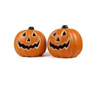 XLYMTLSO Jack O'Lantern, Decorazione Luminosa for Feste con Zucca di Halloween, Jack O' Lantern con Faccina Sorridente, Decorazione spettrale for Festival,Halloween Decorations