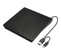 Xlyne 570503 Masterizzatore esterno Blu-ray USB-A, USB-C®, USB 2.0 Nero