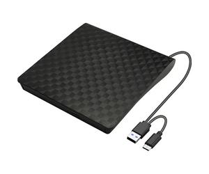 Xlyne 570503 Masterizzatore esterno Blu-ray USB-A, USB-C®, USB 2.0 Nero